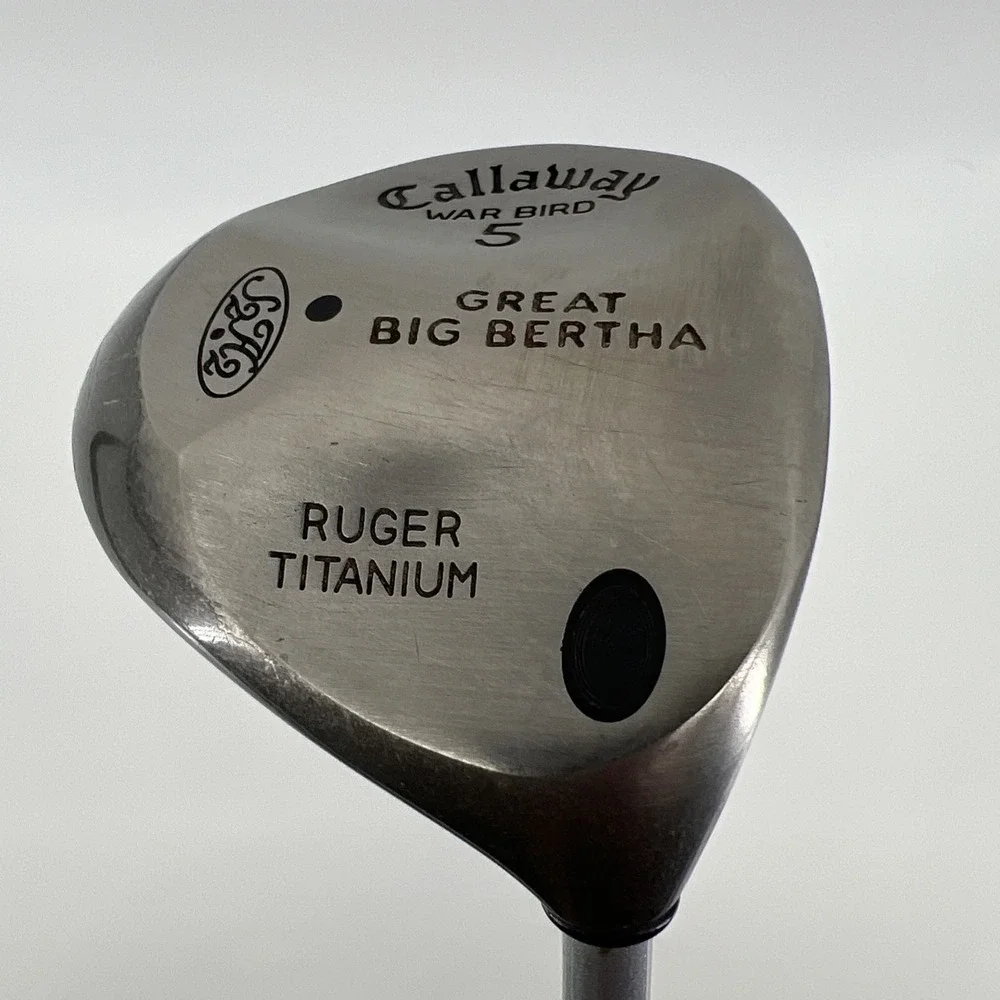 Callaway Great Big Bertha War Bird 5 Fairway Wood RH Golf Club Ruger Titanium